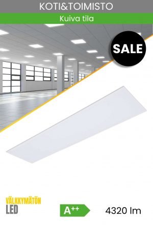 LED-paneeli 300x1200 mm 36 W 4000 K