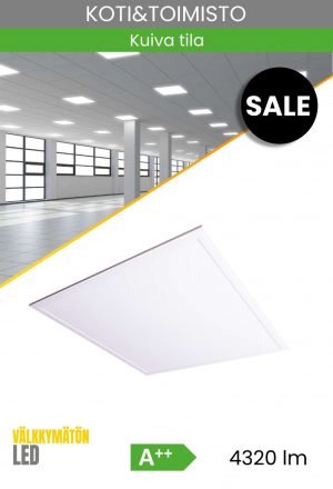 LED-paneeli 600x600 mm 36 W 4000 K