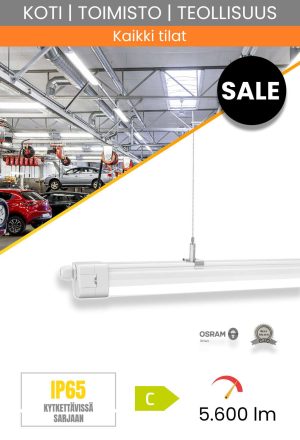 Yleisvalaisin LED 1200mm IP65 40W/4000K